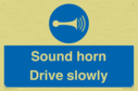 sound-horn-drive-slowly-warehousing-and-delivery-sign~